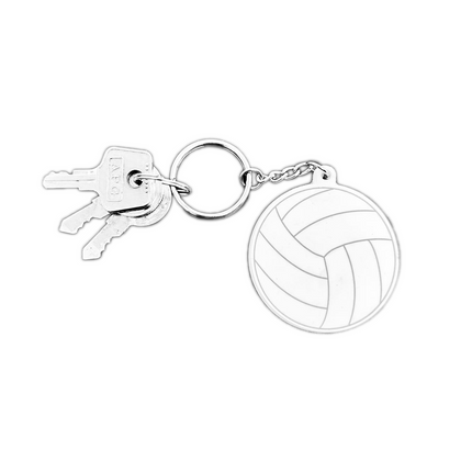 Volleyball Blank Keychain