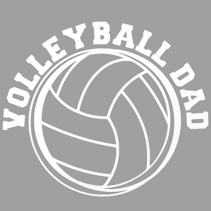 Dad Decal – Lucky Dog Volleyball